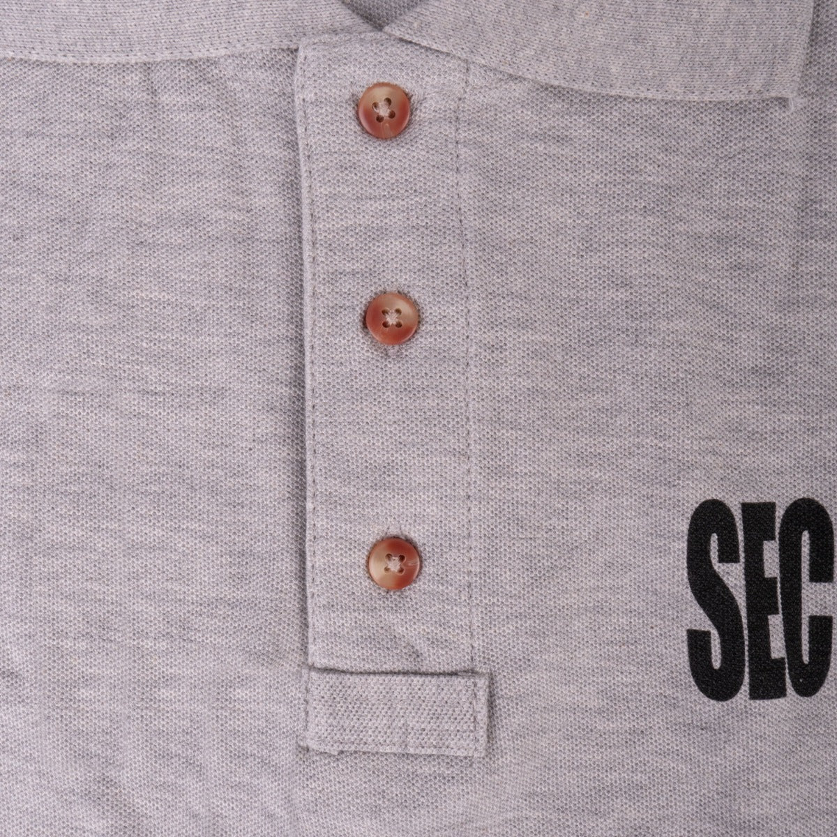 Poly Cotton Short Sleeve Security ID Polo Shirts