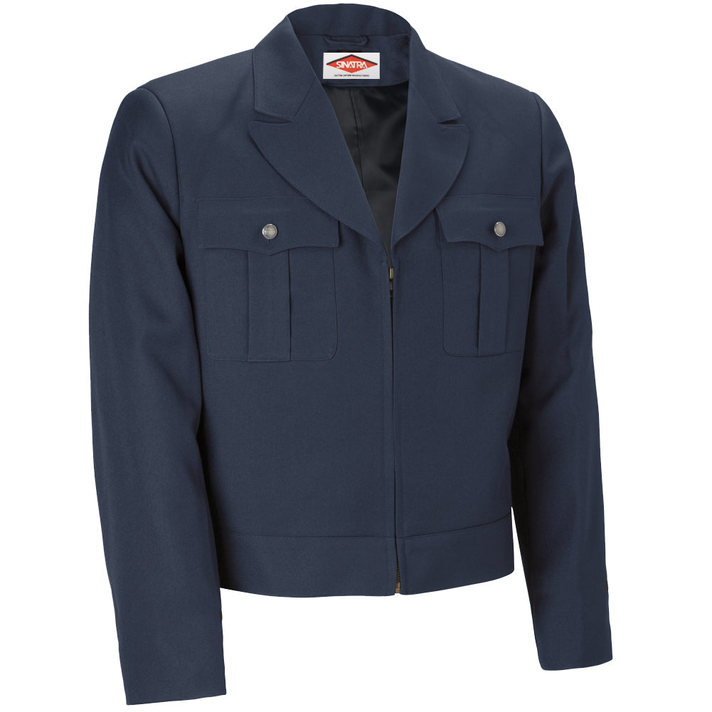 Sinatra Police Zippered Front Ike Jacket