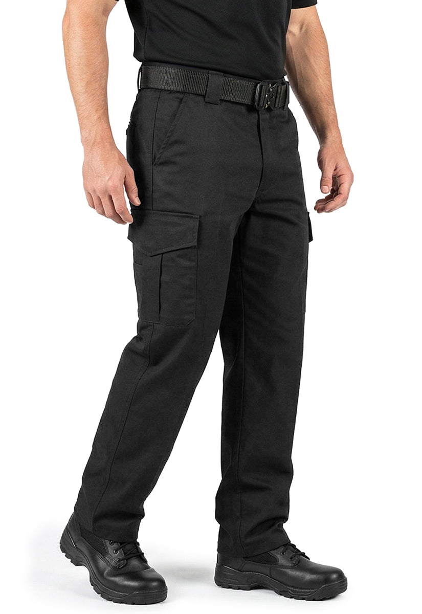 First Class Men's Poly Cotton Pants with Cargo Pockets