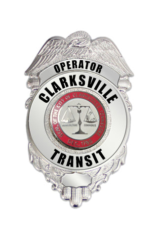 Clarksville Transit Badges