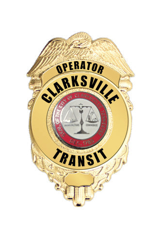 Clarksville Transit Badges