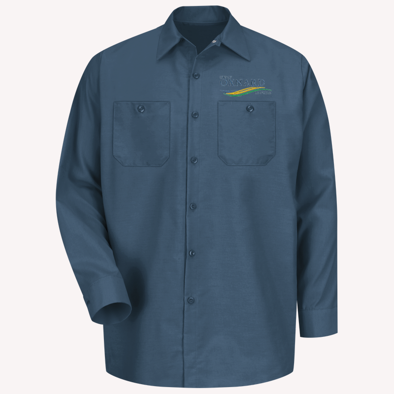RedKap Men's Long Sleeve Industrial Work Shirt (SP14)