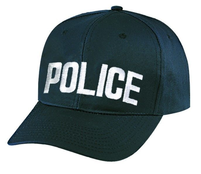 Black and Navy Caps with ID on Front
