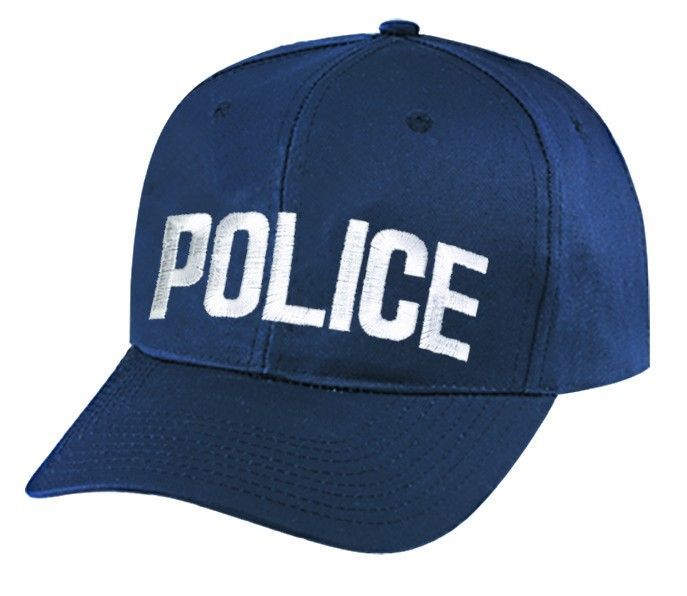 Black and Navy Caps with ID on Front