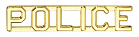 First Class Police Pin Pair