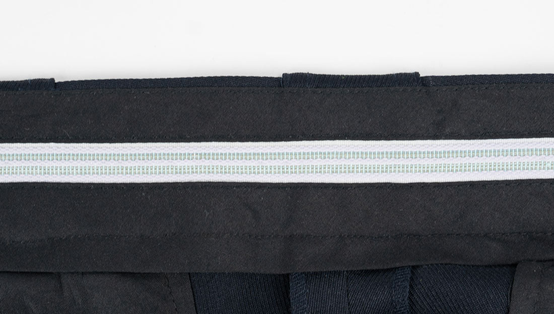 First Class MTA Western Pocket Poly Rayon Pants (Navy Blue)