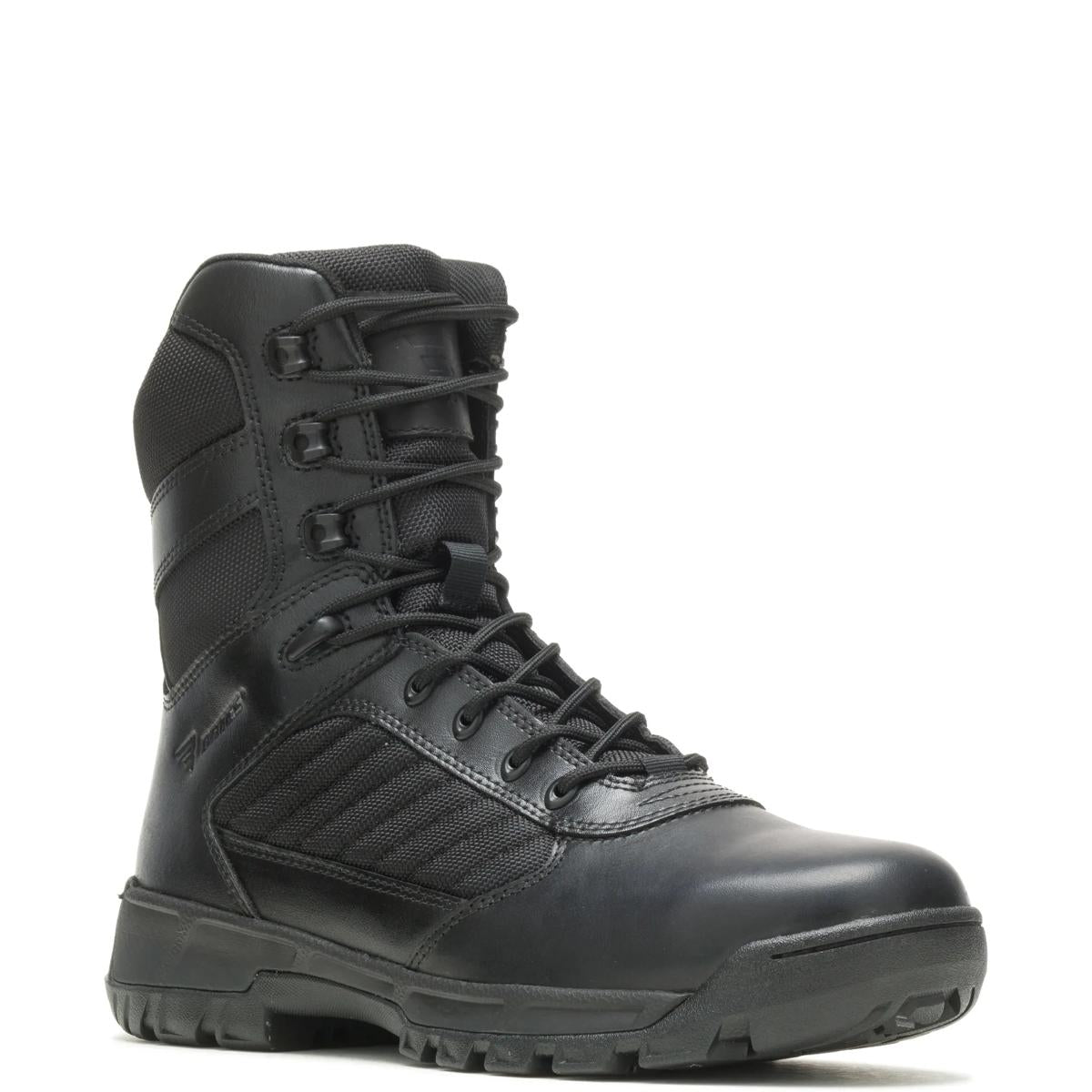 BATES 8"Men's Tactical Sport 2 Tall Side Zip (BLACK) (FREE COOLMAX SOCKS INCLUDED) COMPOSITE TOE