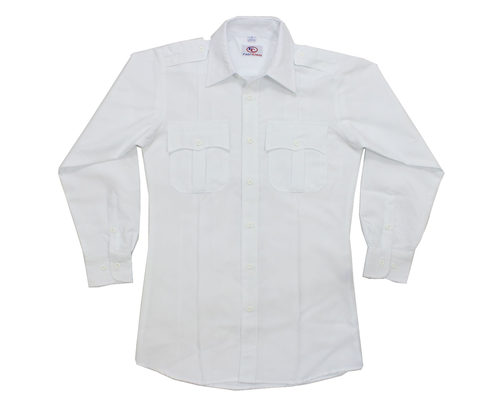 100% Polyester Long Sleeve Uniform Shirts