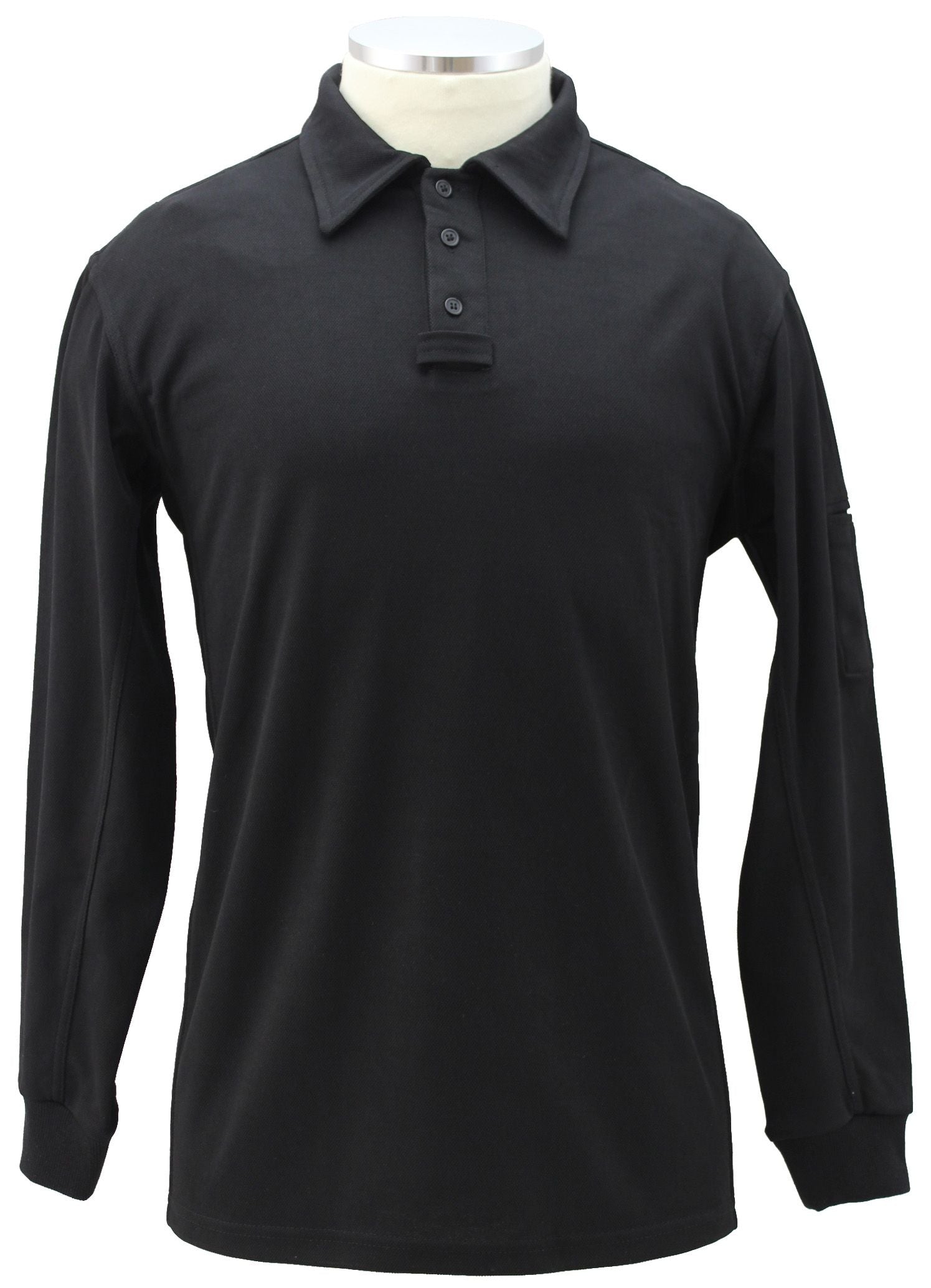 Tactical Performance Long Sleeve Polo Shirt (No ID)
