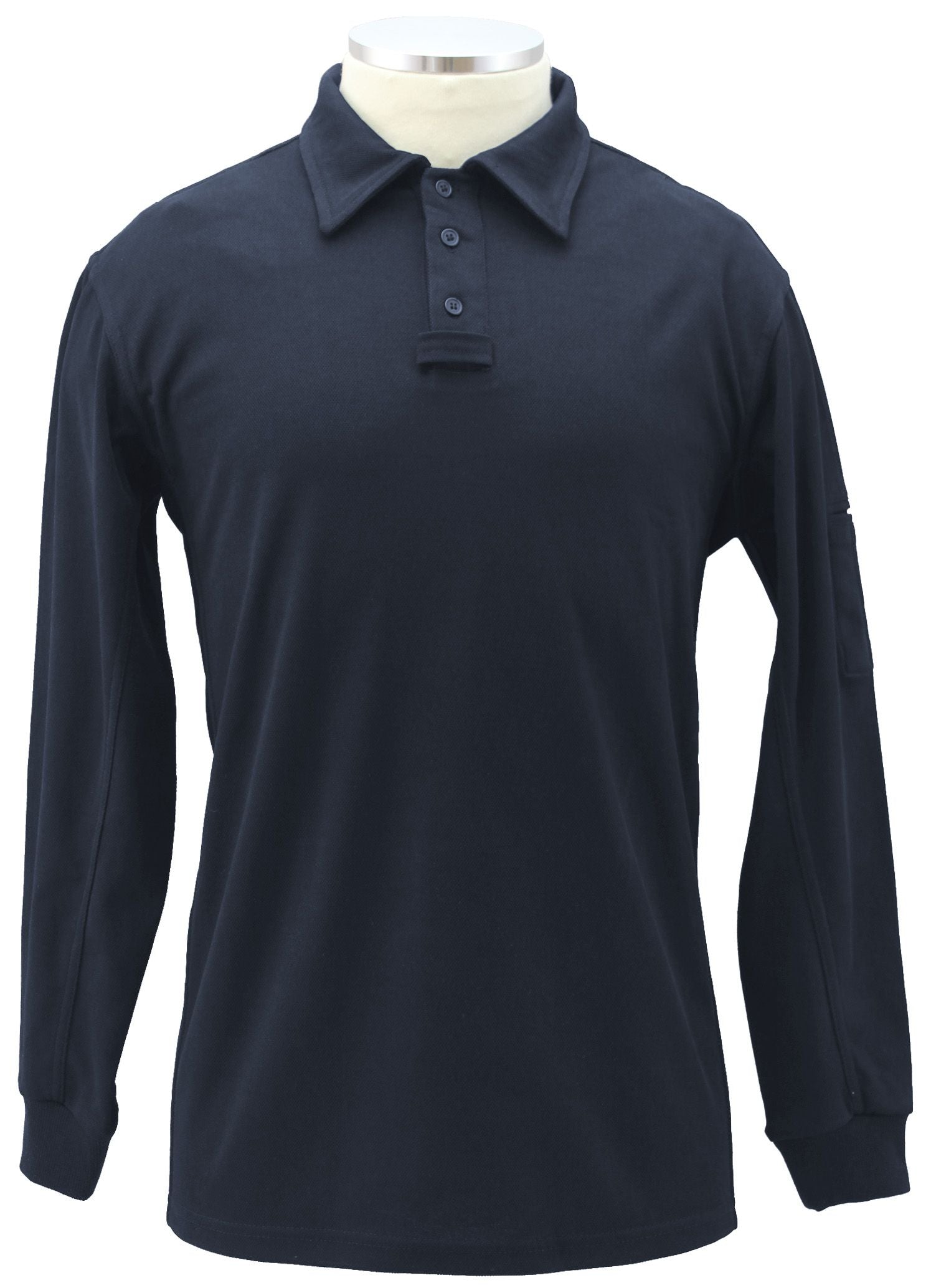 Tactical Performance Long Sleeve Polo Shirt (No ID)