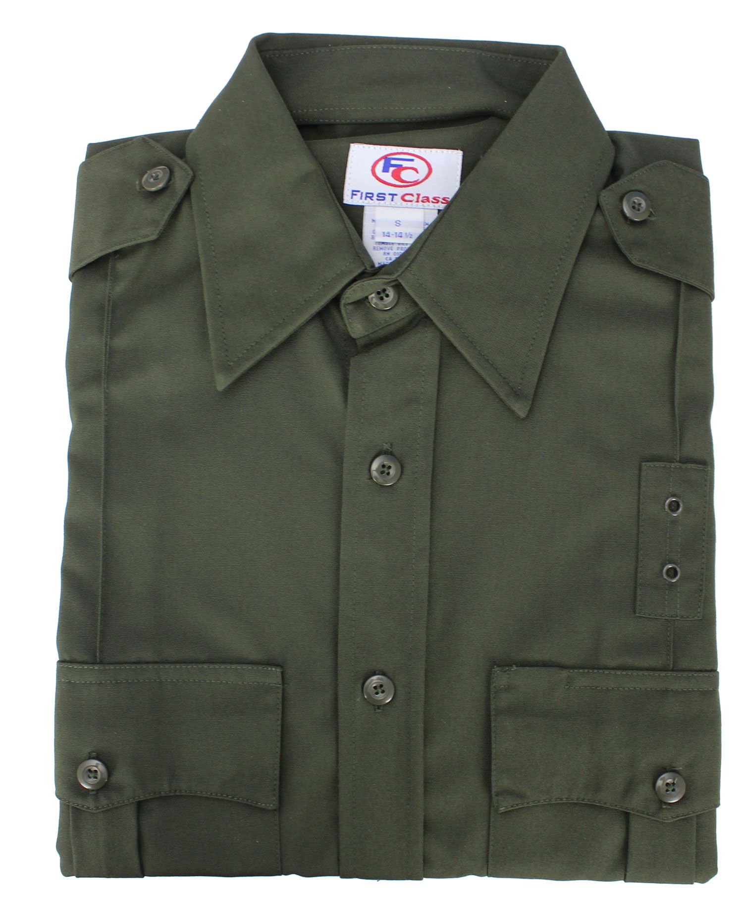 Long Sleeve 65% Polyester 35% Rayon Uniform Shirts