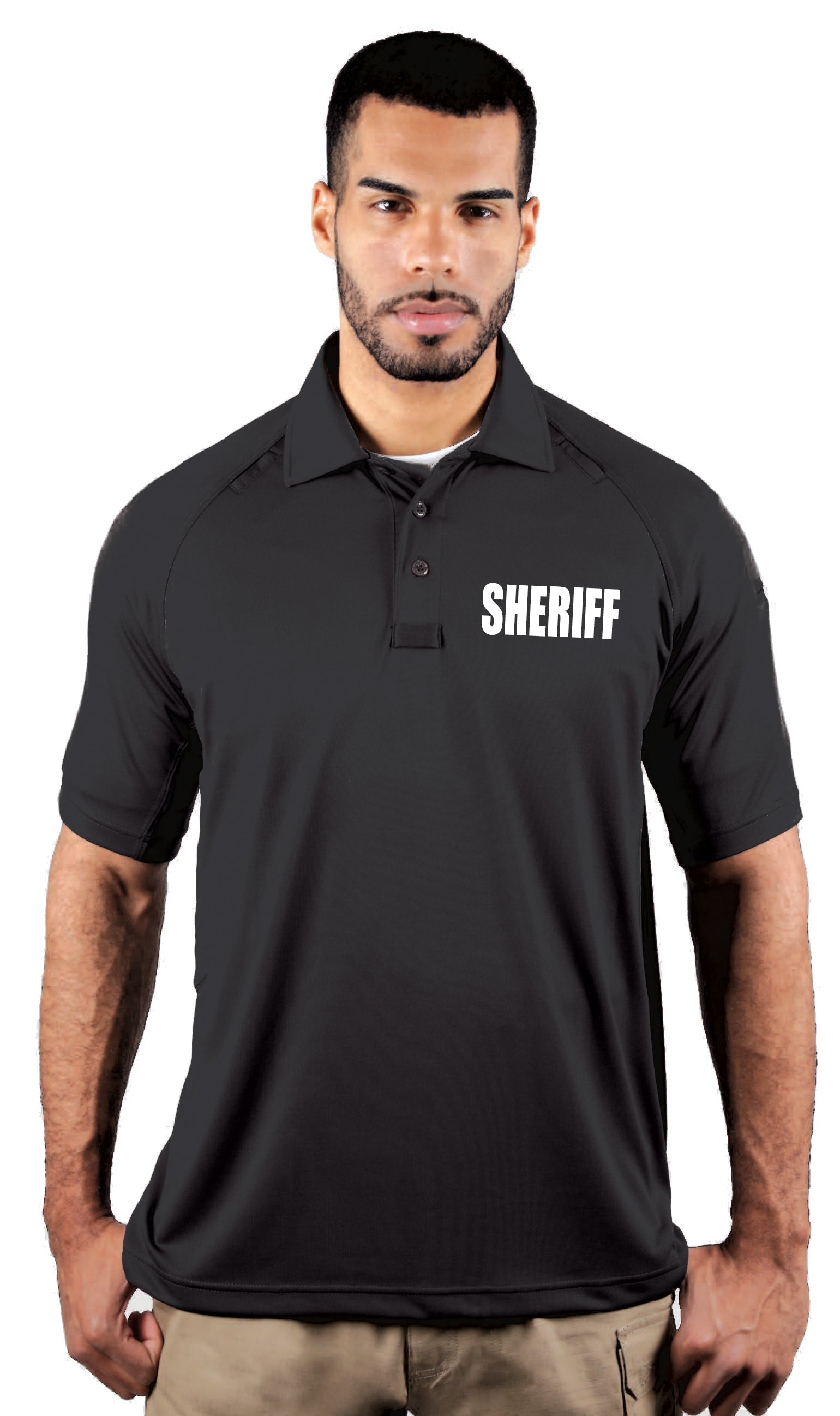 Men's Tactical Short Sleeve Polo (Sheriff ID)