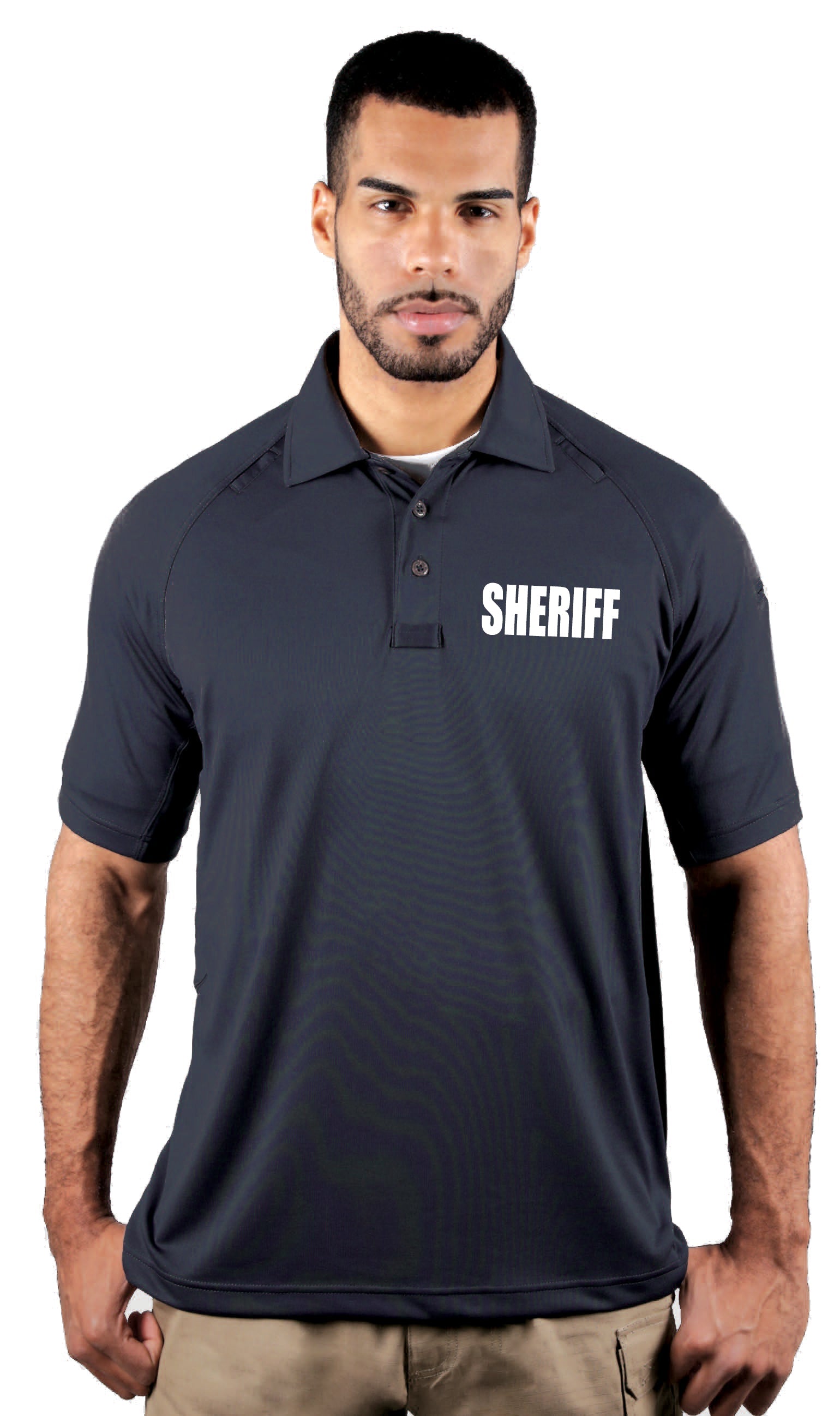 Men's Tactical Short Sleeve Polo (Sheriff ID)