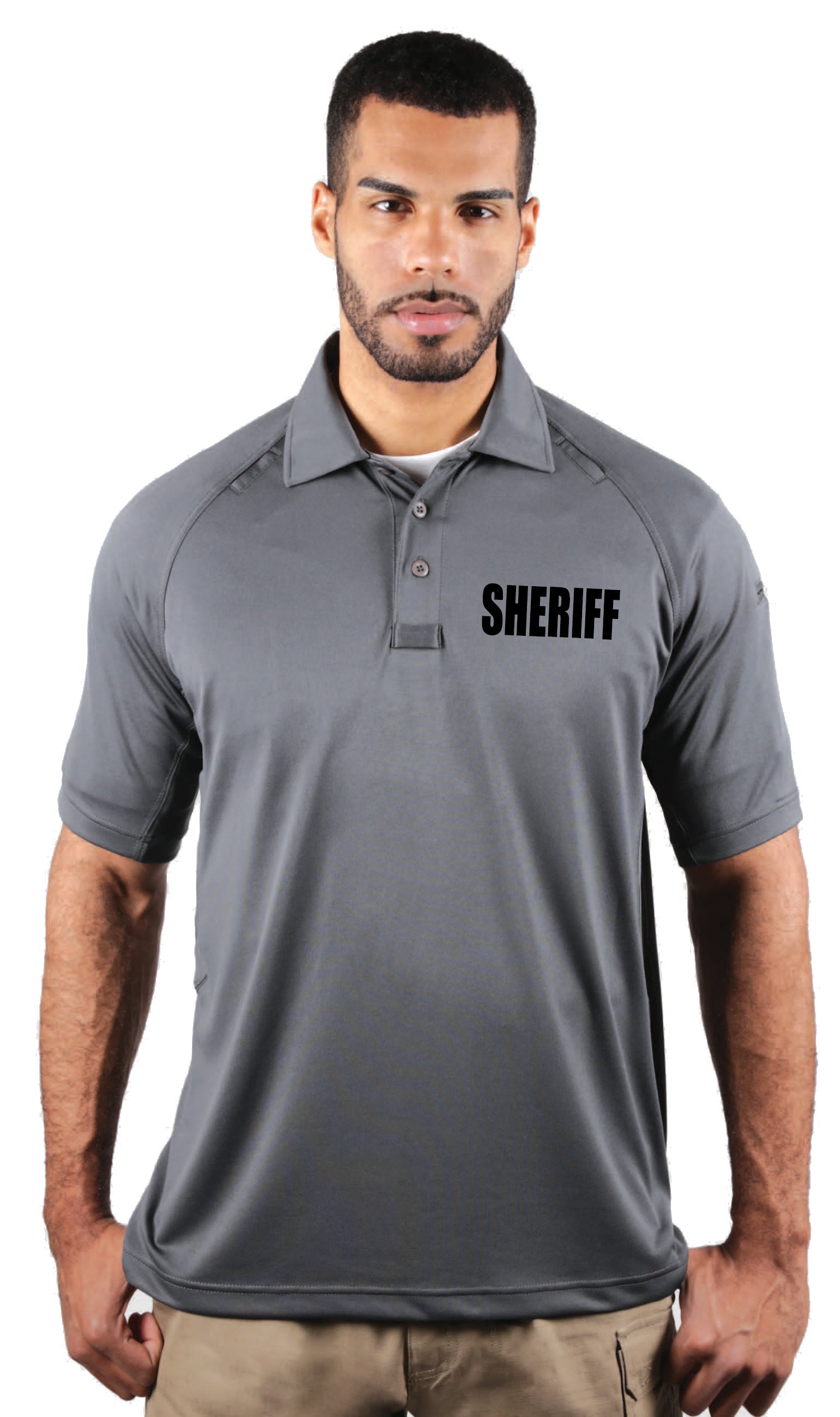 Men's Tactical Short Sleeve Polo (Sheriff ID)