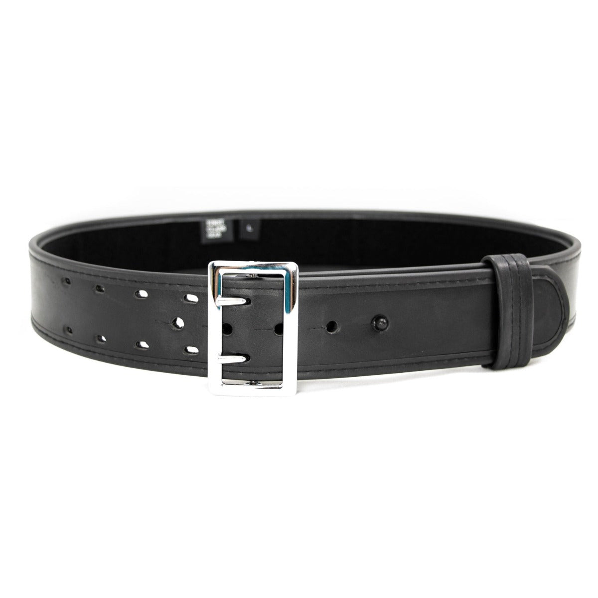 2.25" Synthetic Leather Duty Belt - Nickel Buckle