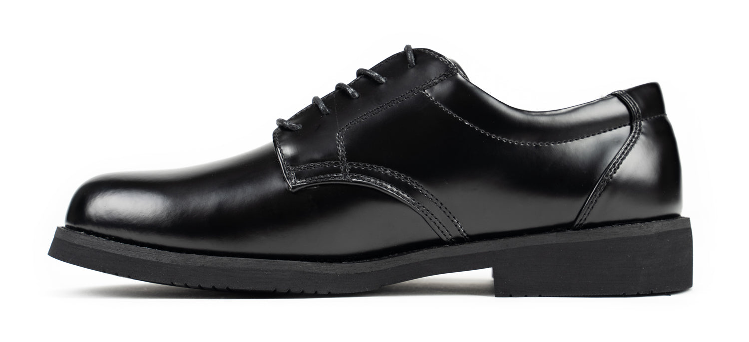 Leather Uniform Oxford Shoe