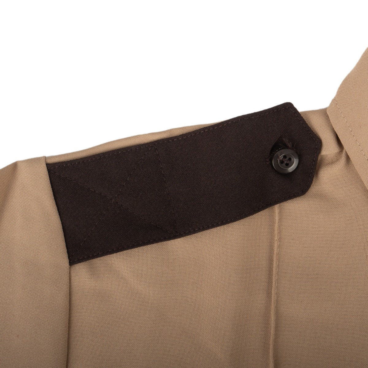 First Class 100% Polyester Two Tone Short Sleeve Uniform Shirt