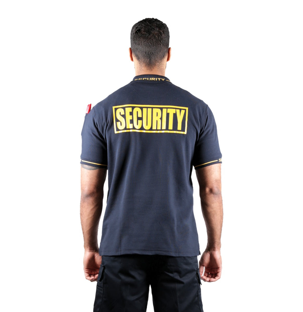Poly Cotton Short Sleeve Security ID Polo Shirts