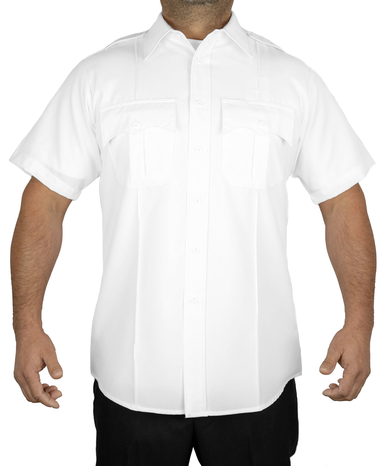 Poly Cotton Short Sleeve Uniform Shirts