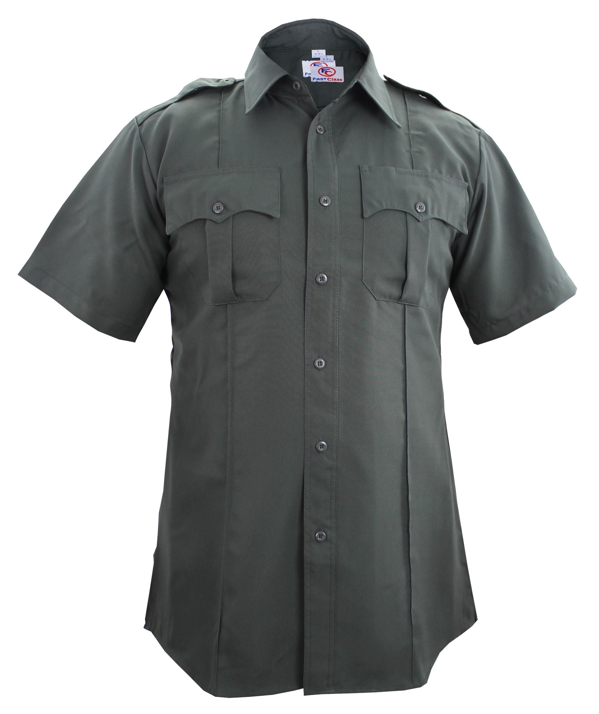 100% Polyester Short Sleeve Uniform Shirts