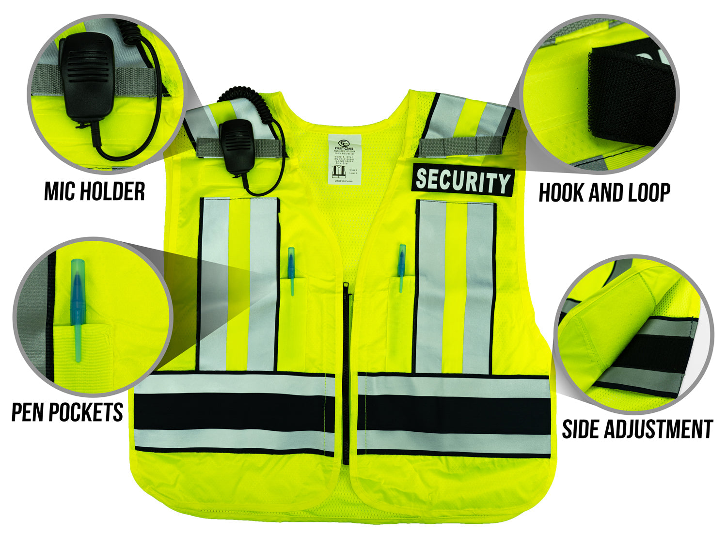Public Safety Reflective Vest