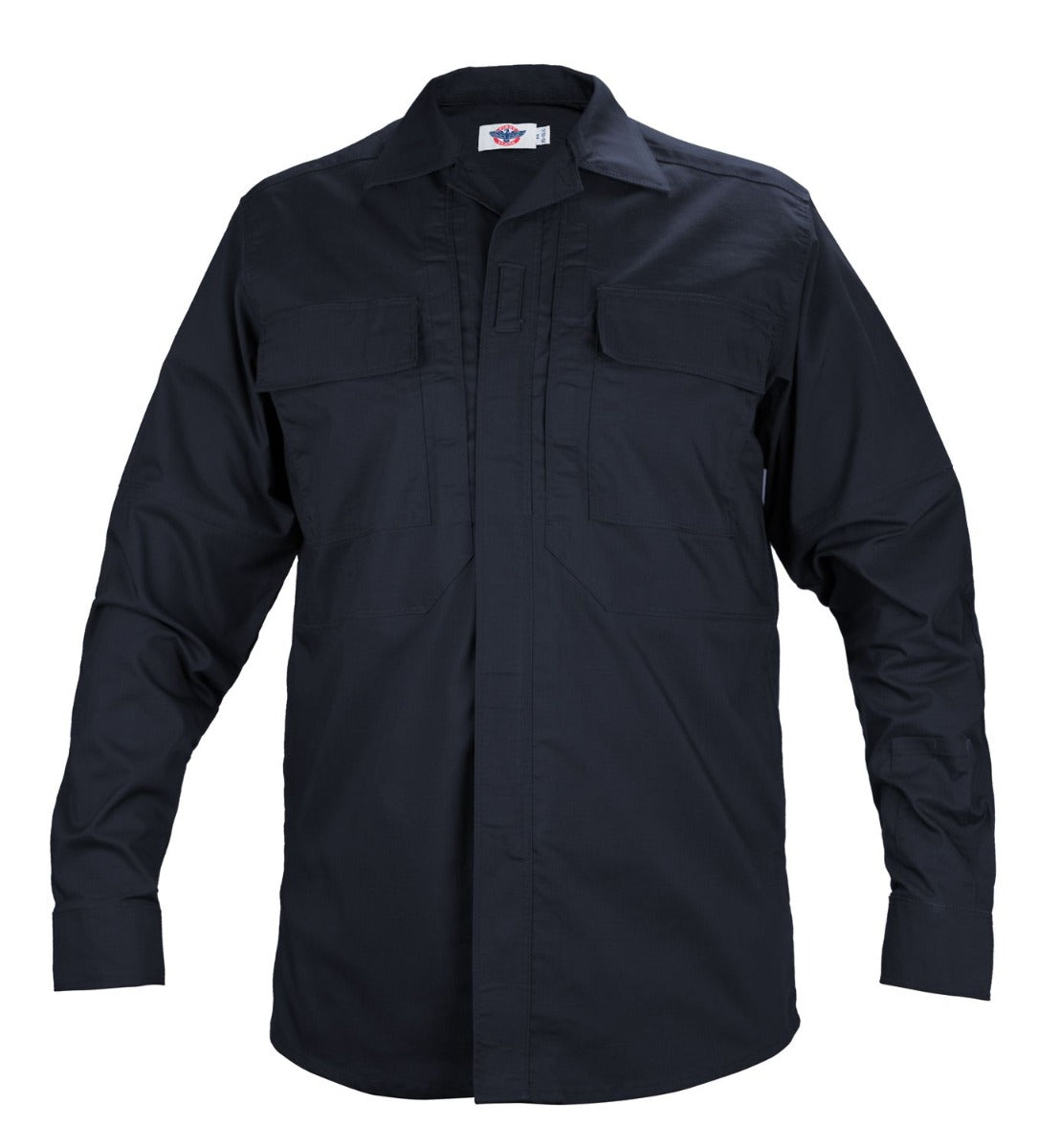 Long Sleeve Zippered Tactical Poly Cotton Rip-Stop BDU Shirt