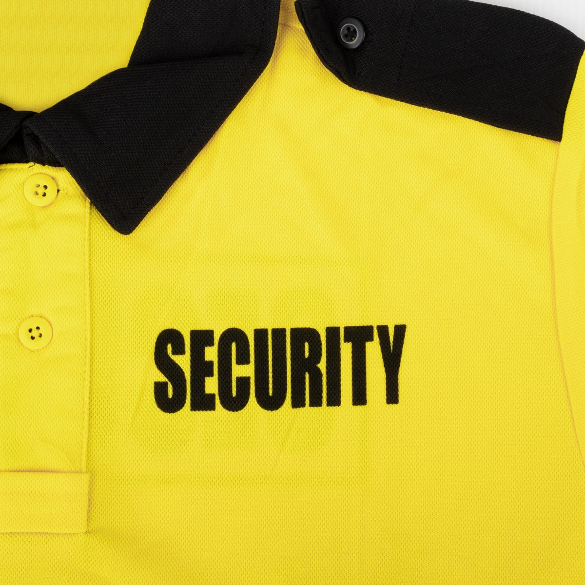 Ryno Gear Two Tone 100% Polyester Security Bike Patrol Short Sleeve Polo Shirt with Zipper Pocket