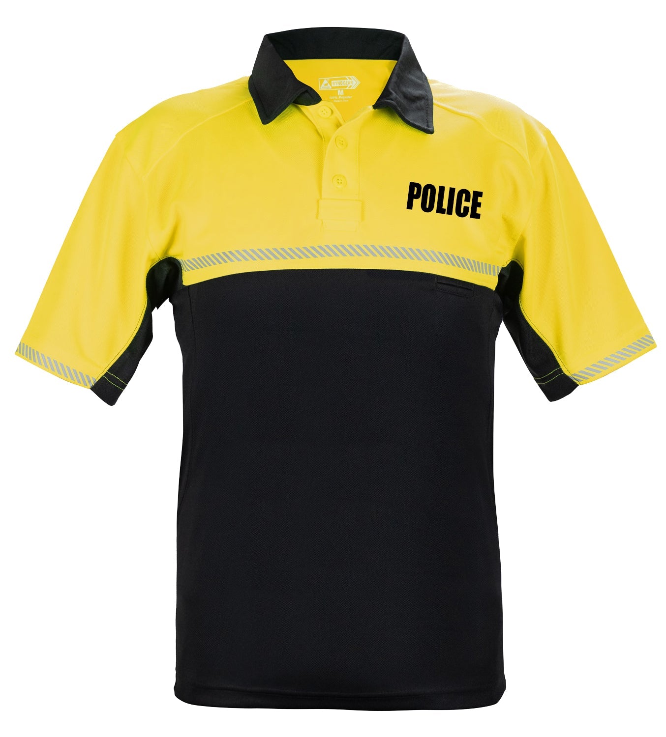 Ryno Gear 100% Polyester Jersey Knit Police Bike Patrol Short Sleeve Polo Shirts