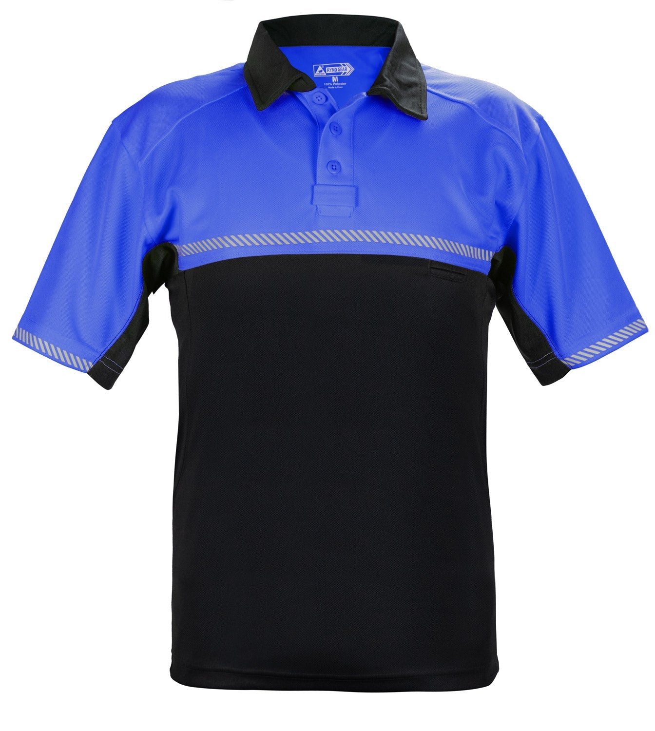 Ryno Gear 100% Polyester Jersey Knit Bike Patrol Short Sleeve Polo Shirts