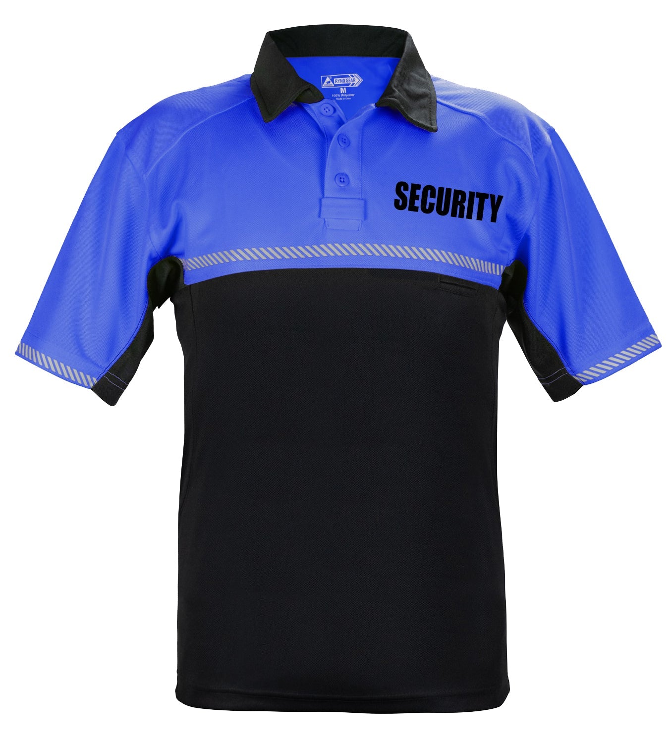 Ryno Gear 100% Polyester Jersey Knit Security Bike Patrol Short Sleeve Polo Shirts
